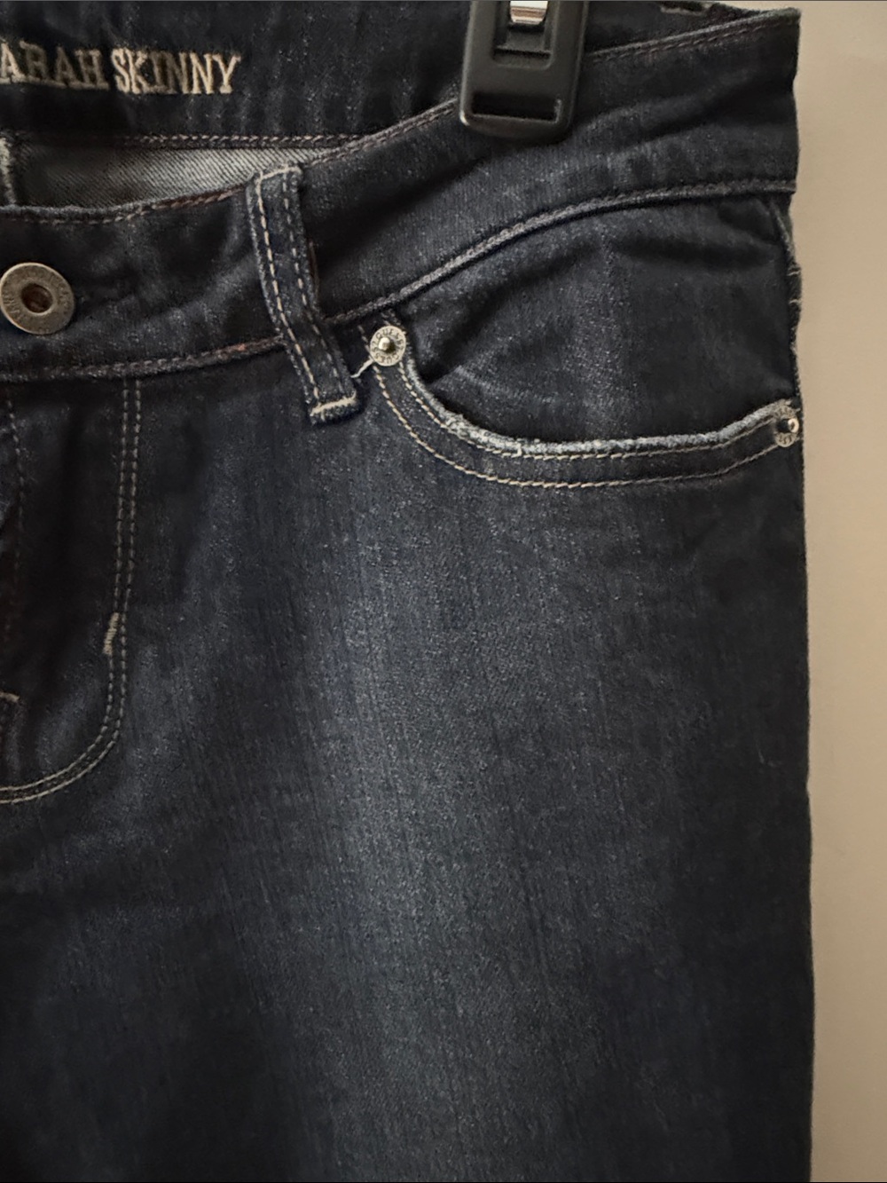 Guess Navy Skinny Jeans for Women Size 29 - Picture 12 of 15